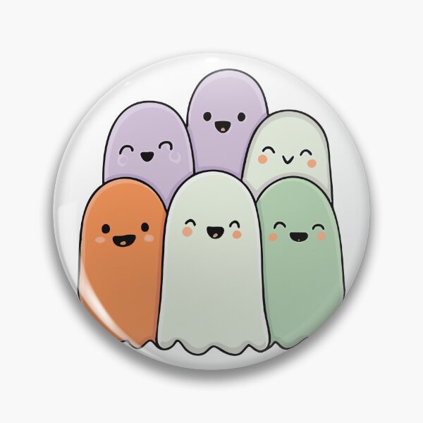 Artikelvorschau, Happy Halloween Geister entworfen und verkauft von pehhappy.