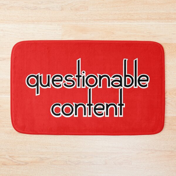 Item preview, questionable content, version 1 red backgrounds designed and sold by mntimg.