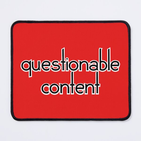 Item preview, questionable content, version 1 red backgrounds designed and sold by mntimg.