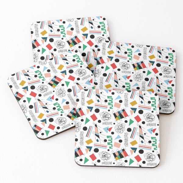 Item preview, Hand drawn abstract geometry designed and sold by SweetberryHouse.
