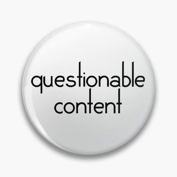 Item preview, questionable content, version 1 white designed and sold by mntimg.