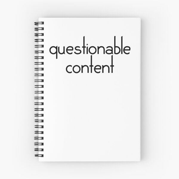 Item preview, questionable content, version 1 white designed and sold by mntimg.