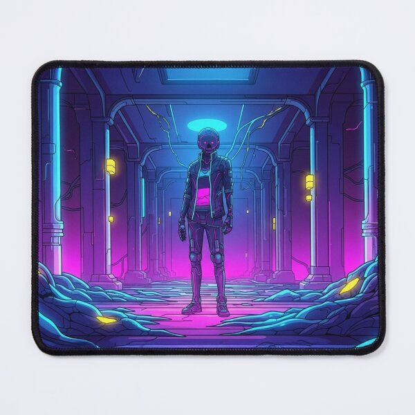 Item preview, The Lone Cyberpunk Wanderer designed and sold by Kemet-Artistry.