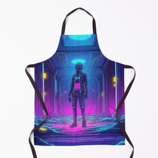Item preview, The Lone Cyberpunk Wanderer designed and sold by Kemet-Artistry.