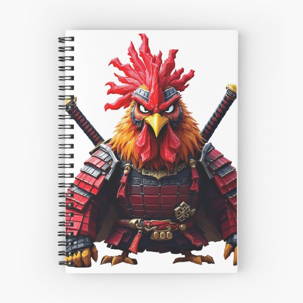 Item preview, Samurai Rooster | Warrior Chicken of Honor designed and sold by NovaProArt.