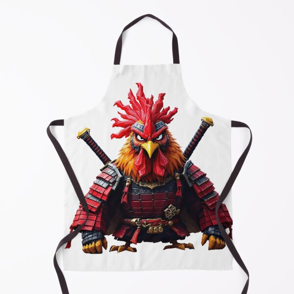 Item preview, Samurai Rooster | Warrior Chicken of Honor designed and sold by NovaProArt.