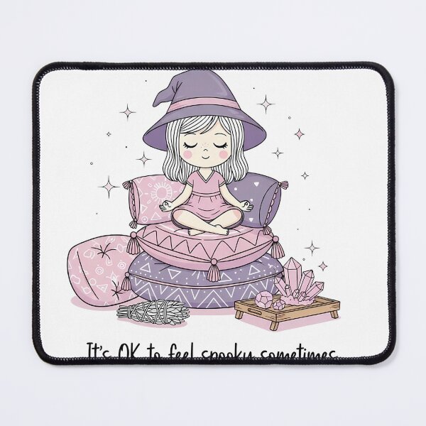 Item preview, It's OK Feel Spooky Sometimes Witch designed and sold by DESIGNPP.