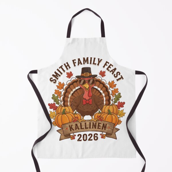 Item preview, Kallinen Family's Thanksgiving Feast 2026 designed and sold by Silent Watch Threads..