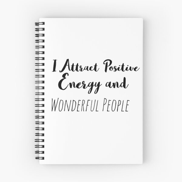 Item preview, I Attract Positive Energy and Wonderful People – Attraction Affirmation designed and sold by Camila  Ardila.