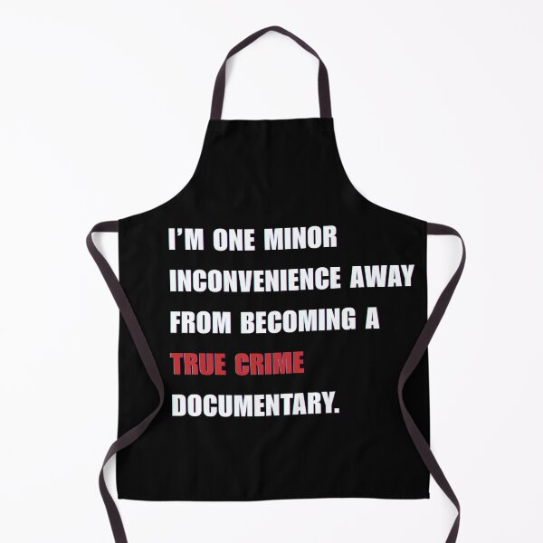 Item preview, True Crime Documentary – Funny Gen Z Dark Humor Quote designed and sold by RetroFlow Designs..
