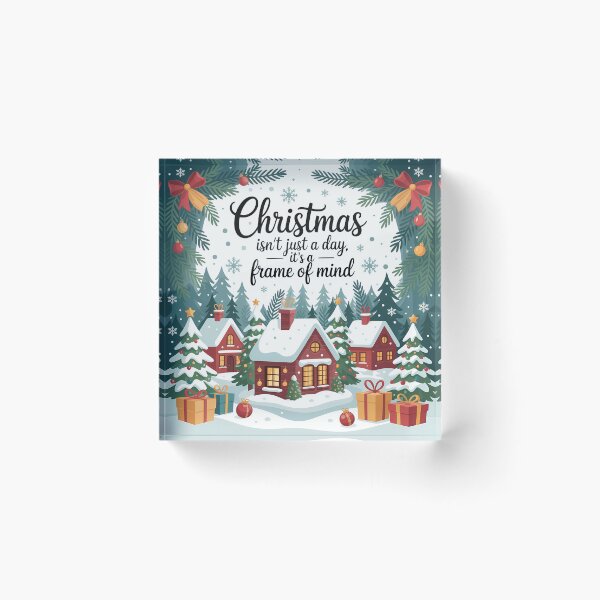 Item preview, Christmas illustration with a message for everyone designed and sold by P2Genies.