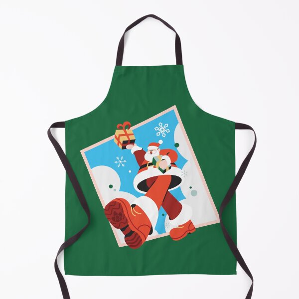 Artikelvorschau, Fröhlicher Weihnachtsmann mit fliegenden Geschenken entworfen und verkauft von YzHmDesign.