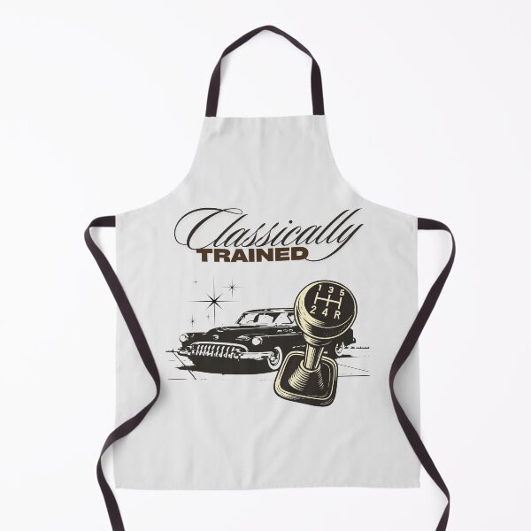 Item preview, Classically Trained Vintage Car & Stick Shift | Retro Driving Enthusiast Design designed and sold by Cree8if.