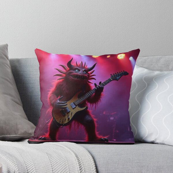 Item preview, Rock Monster | Cartoon Guitarist on Stage designed and sold by NovaProArt.