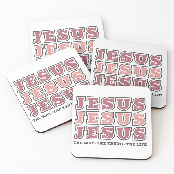 Item preview, Jesus the way, truth, life designed and sold by Holy Hands Studio.