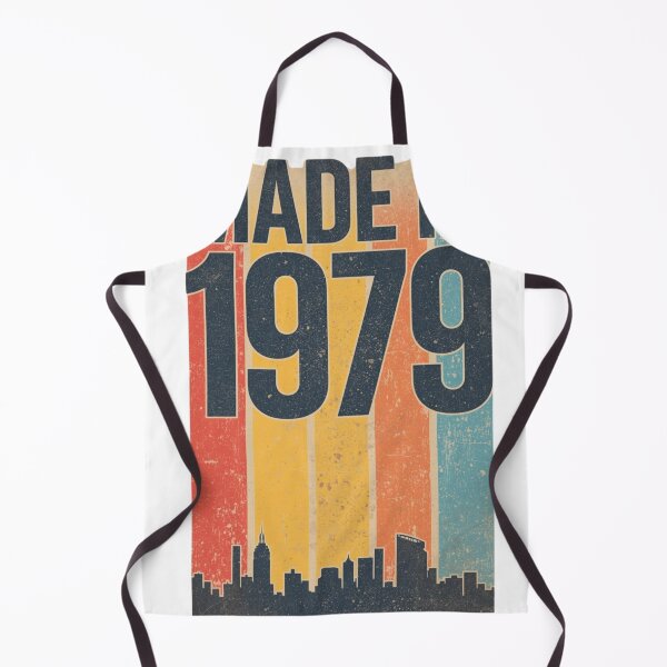 Item preview, Made in 1979 Retro Vintage City Skyline Design designed and sold by Pixelogia.