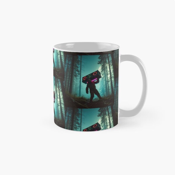 Item preview, Sasquatch With Boombox designed and sold by TheDarkWardrobe.
