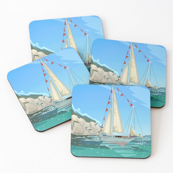 Item preview, Aegean Summer  designed and sold by PaleoNouveau - Gray.sev.