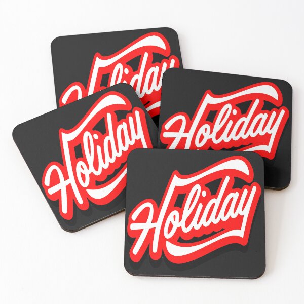 Item preview, Holiday Retro Text designed and sold by ViaARTfactory.