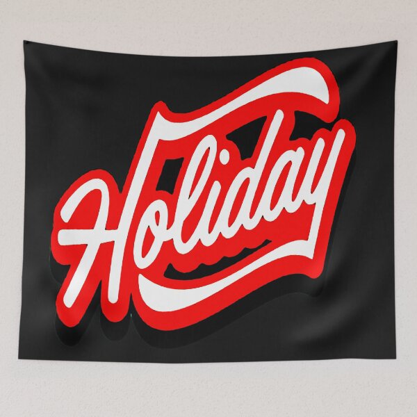 Item preview, Holiday Retro Text designed and sold by ViaARTfactory.