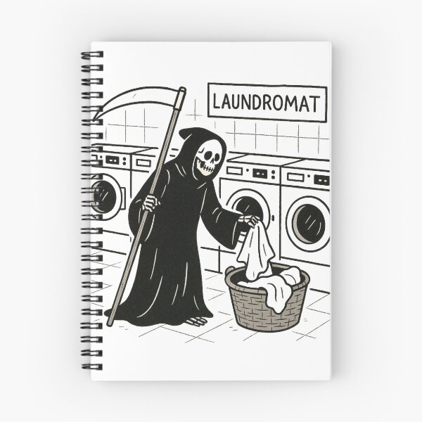 Item preview, Death at the Laundromat designed and sold by pnknessprojects.