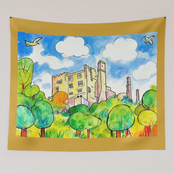 Item preview, Berry Pomeroy Castlewatercolour + AI) designed and sold by artsmeow.