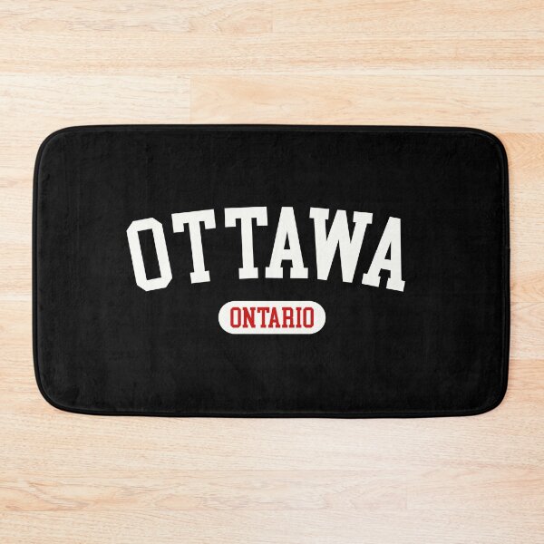 Item preview, Ottawa Ontario Vintage College Style Typography designed and sold by Paper Drip.
