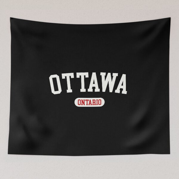 Item preview, Ottawa Ontario Vintage College Style Typography designed and sold by Paper Drip.