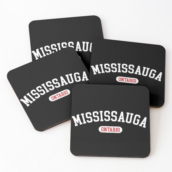 Item preview, Mississauga Ontario Vintage College Style Typography designed and sold by Paper Drip.