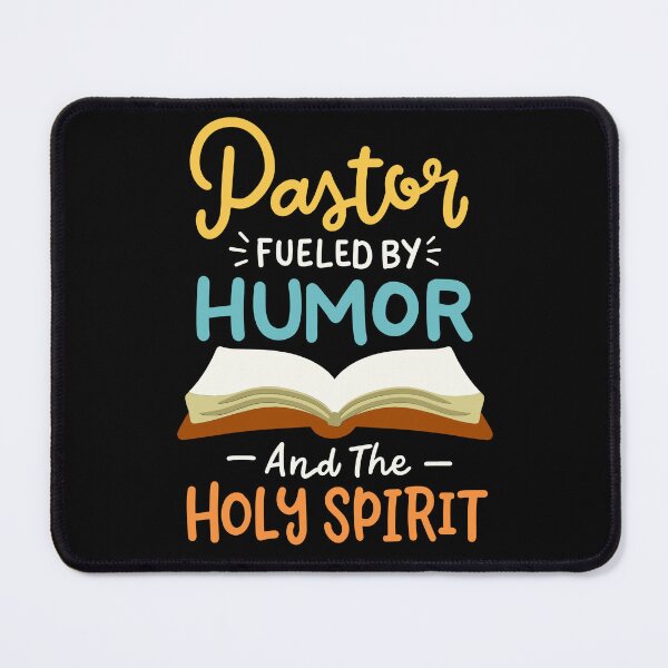 Item preview, Pastor Fueled by Humor and the Holy Spirit Funny Christian Bible Verse Design designed and sold by Betsytiptoe.