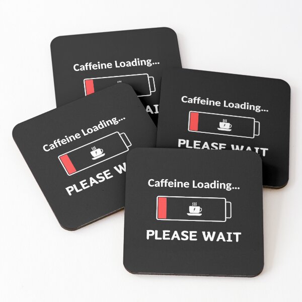 Item preview, Caffeine Loading PleaseWait designed and sold by yahyaart28.