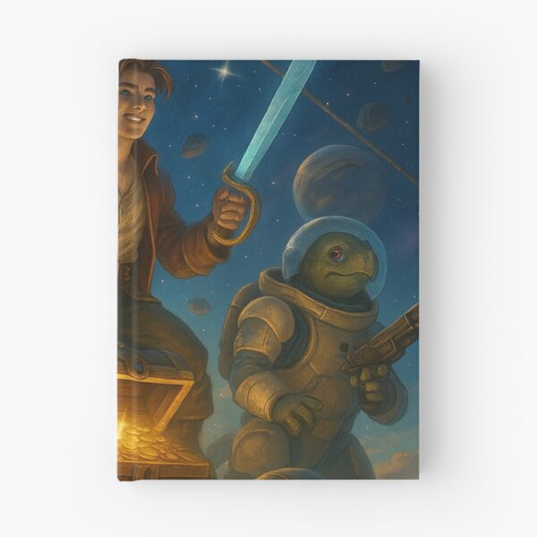 Item preview, Space pirates on a treasure hunt designed and sold by _Smiley_.