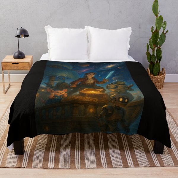 Item preview, Space pirates on a treasure hunt designed and sold by _Smiley_.