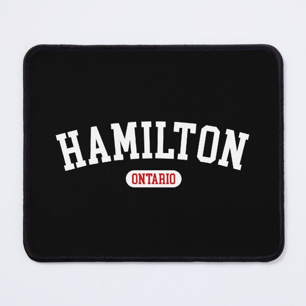 Item preview, Hamilton Ontario Classic College Style Typography designed and sold by Paper Drip.