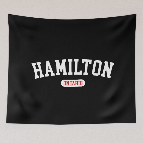 Item preview, Hamilton Ontario Classic College Style Typography designed and sold by Paper Drip.
