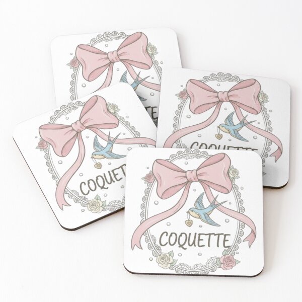 Item preview, Coquette Aesthetic Bow and Bird with Heart | Soft Girl Lace Design. designed and sold by musabadam2013.