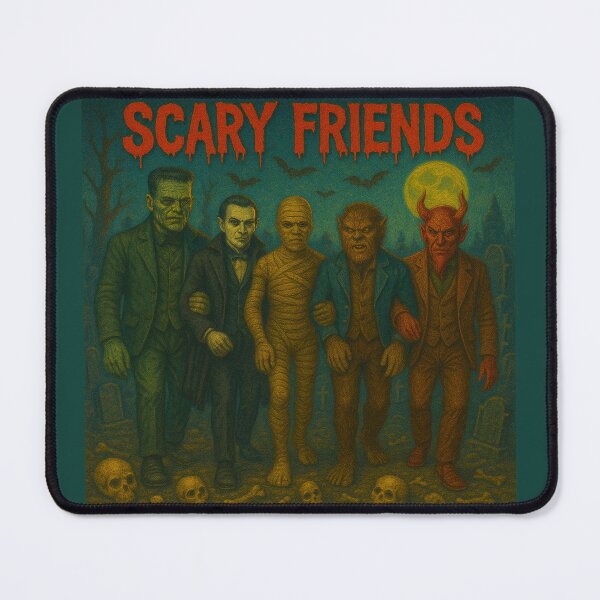 Item preview, Scary Friends – Classic Monsters United designed and sold by alizo74.