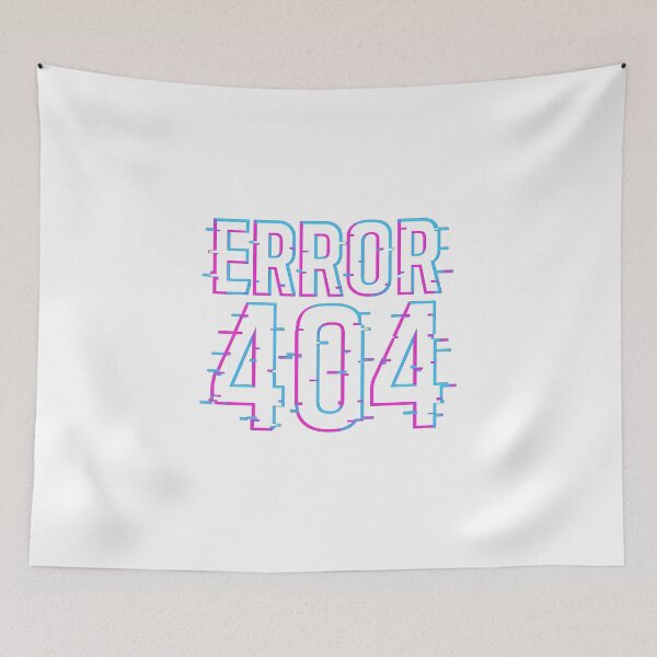 Item preview, ERROR 404 – Not found, but still stylish designed and sold by Khatare.