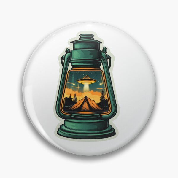 Item preview, UFO Camping Lantern designed and sold by Conspiracy Corp.