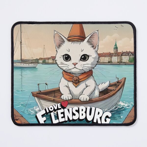 Item preview, Flensburg Halloween Cat designed and sold by Khala.
