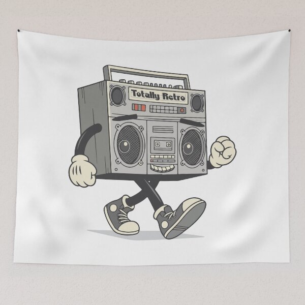 Item preview, Totally Retro Boombox designed and sold by CosmicSelector.