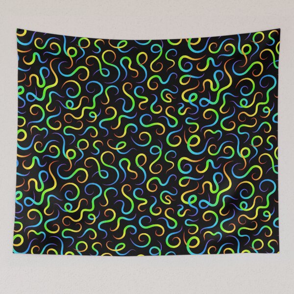 Item preview, Rainbow Swirl Abstract Pattern designed and sold by GraffiTimi.