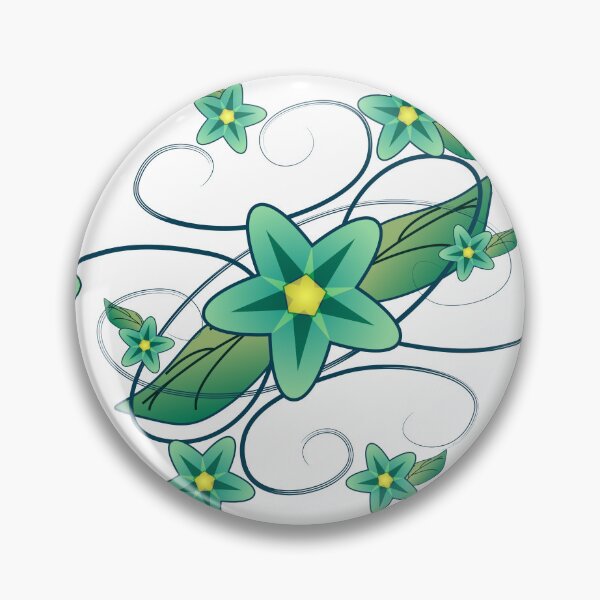Item preview, Sea Green Flowers designed and sold by byautumnrain.