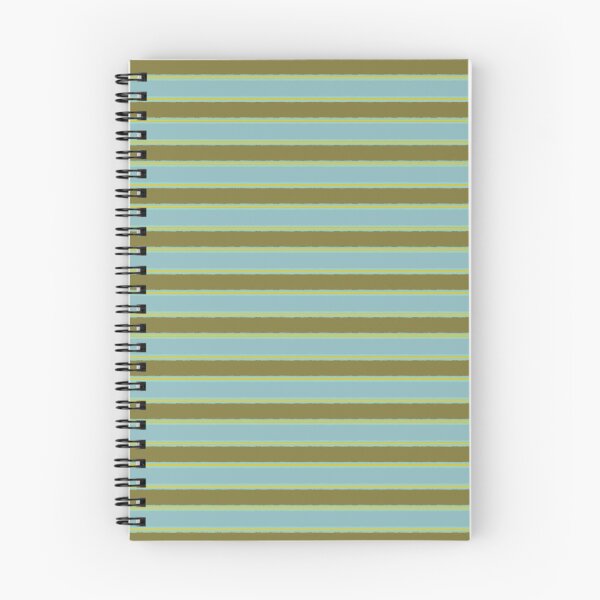 Item preview, Rough Stripes Pattern in Olive Green Arctic Blue and Chartreuse designed and sold by kierkegaard.