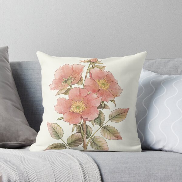 Item preview, Vintage Wild Rose Illustration designed and sold by DesignsBySloan.