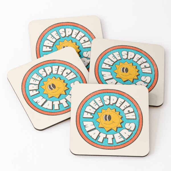 Item preview, Free speech matters designed and sold by FatBirdie.