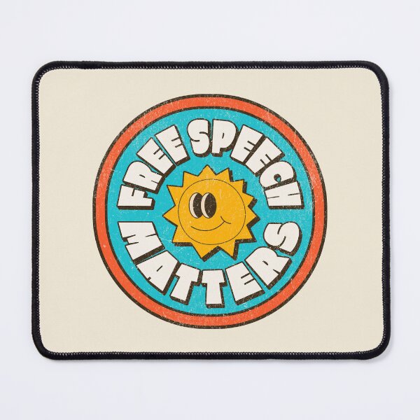 Item preview, Free speech matters designed and sold by FatBirdie.