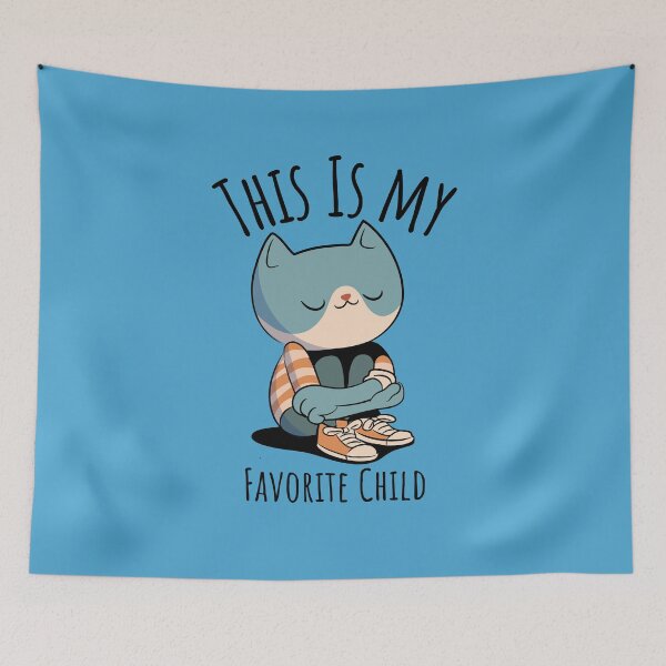 Item preview, This Is My Favorite Child(Cat Child) designed and sold by Comely Critters.