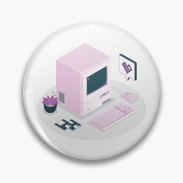 Item preview, Vintage Pink Computer designed and sold by the-craft-shop.