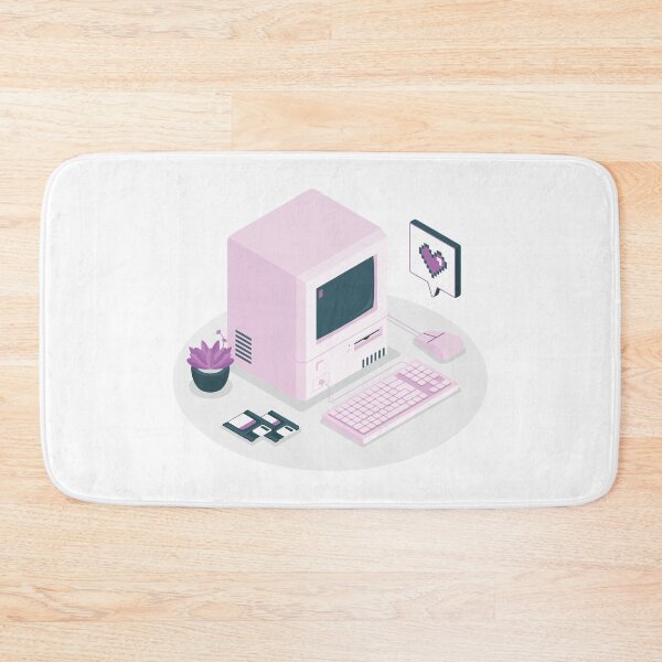 Item preview, Vintage Pink Computer designed and sold by the-craft-shop.
